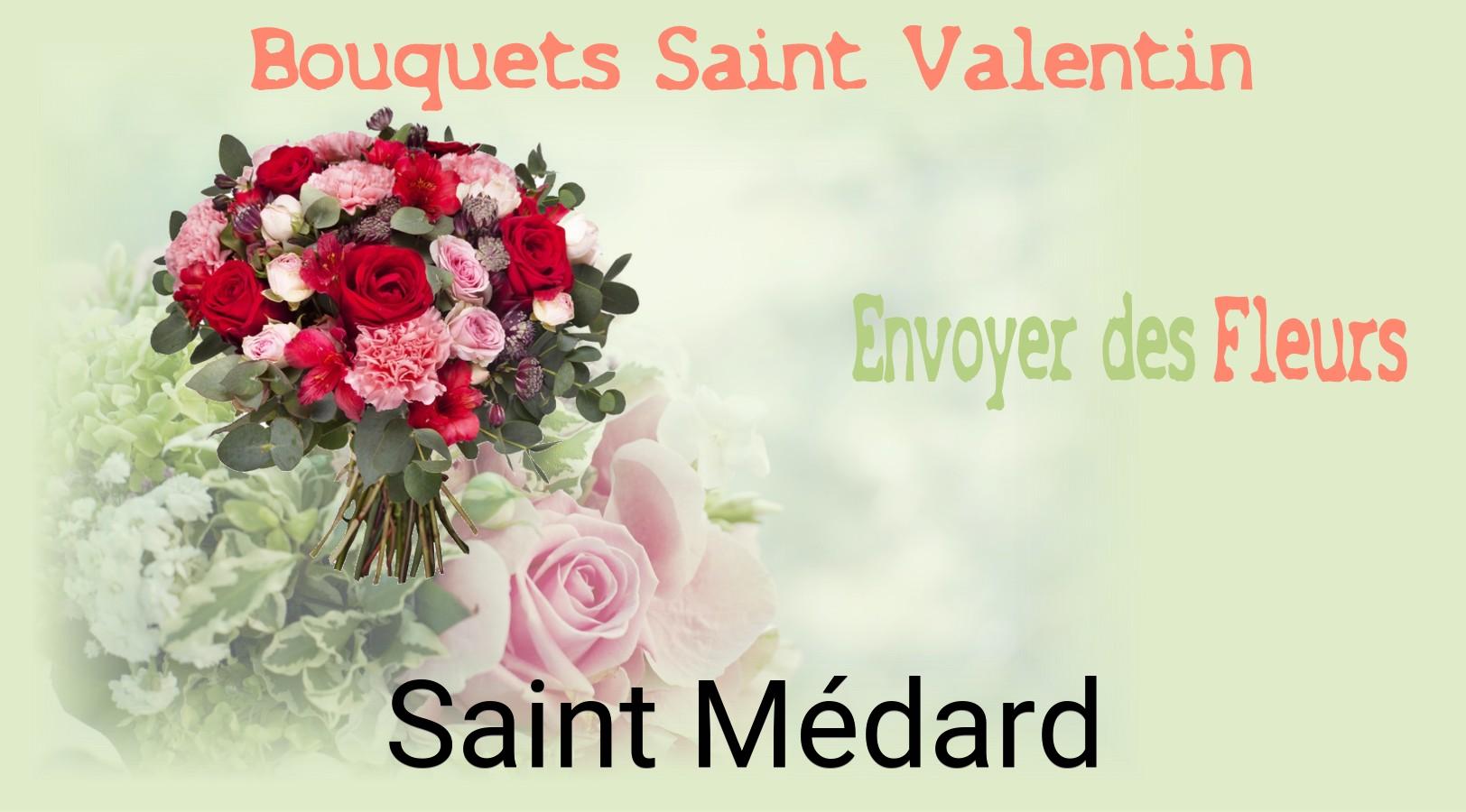 Roses de Saint-Valentin livrées à Saint-Médard